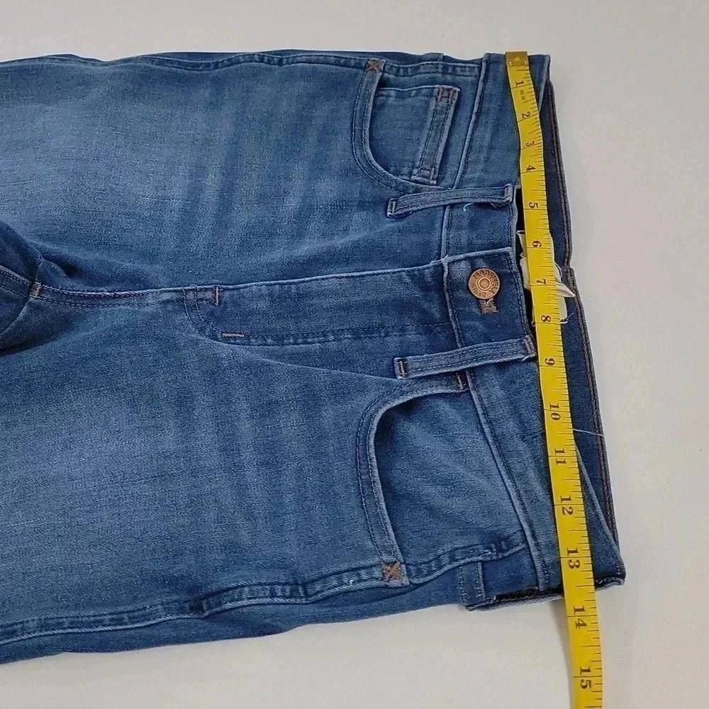 Madewell Stretchy Skinny Jeans Roadtripper Jeggings Zipper Ankle - Picture 8 of 13